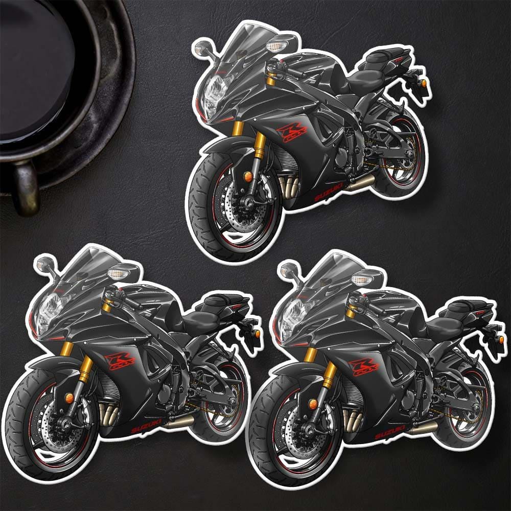 Suzuki GSX-R750 2017-20 Inspired Stickers - Set of 3 Motorcycle Decals