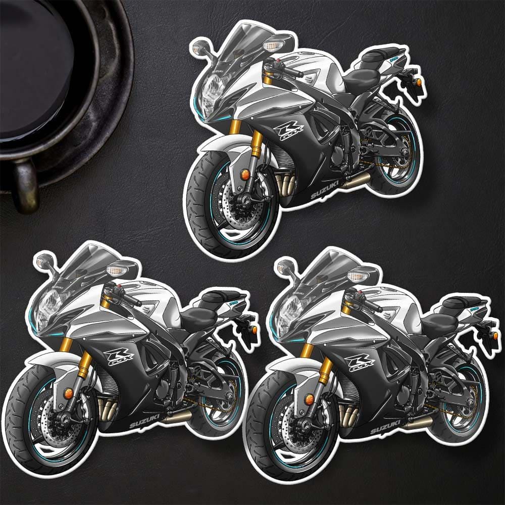 Suzuki GSX-R750 2017-20 Inspired Stickers - Set of 3 Motorcycle Decals
