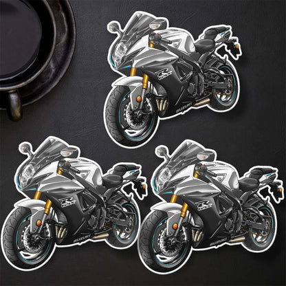 Suzuki GSX-R750 2017-20 Inspired Stickers - Set of 3 Motorcycle Decals
