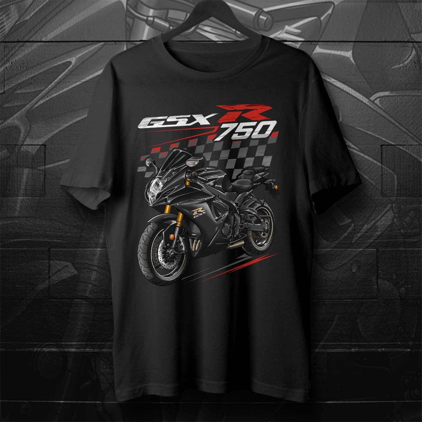 Suzuki GSX-R750 2011-14 Inspired T-Shirt - Motorcycle Tee Shirt