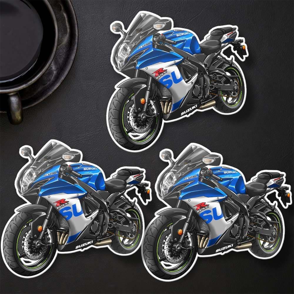 Suzuki GSX-R600 2023-24 Inspired Stickers - Set of 3 Biker Motorcycle Decals