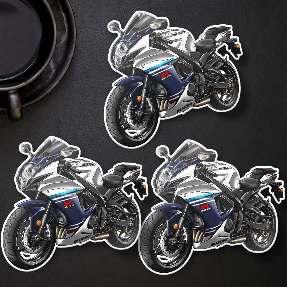 Suzuki GSX-R600 2023-24 Inspired Stickers - Set of 3 Biker Motorcycle Decals