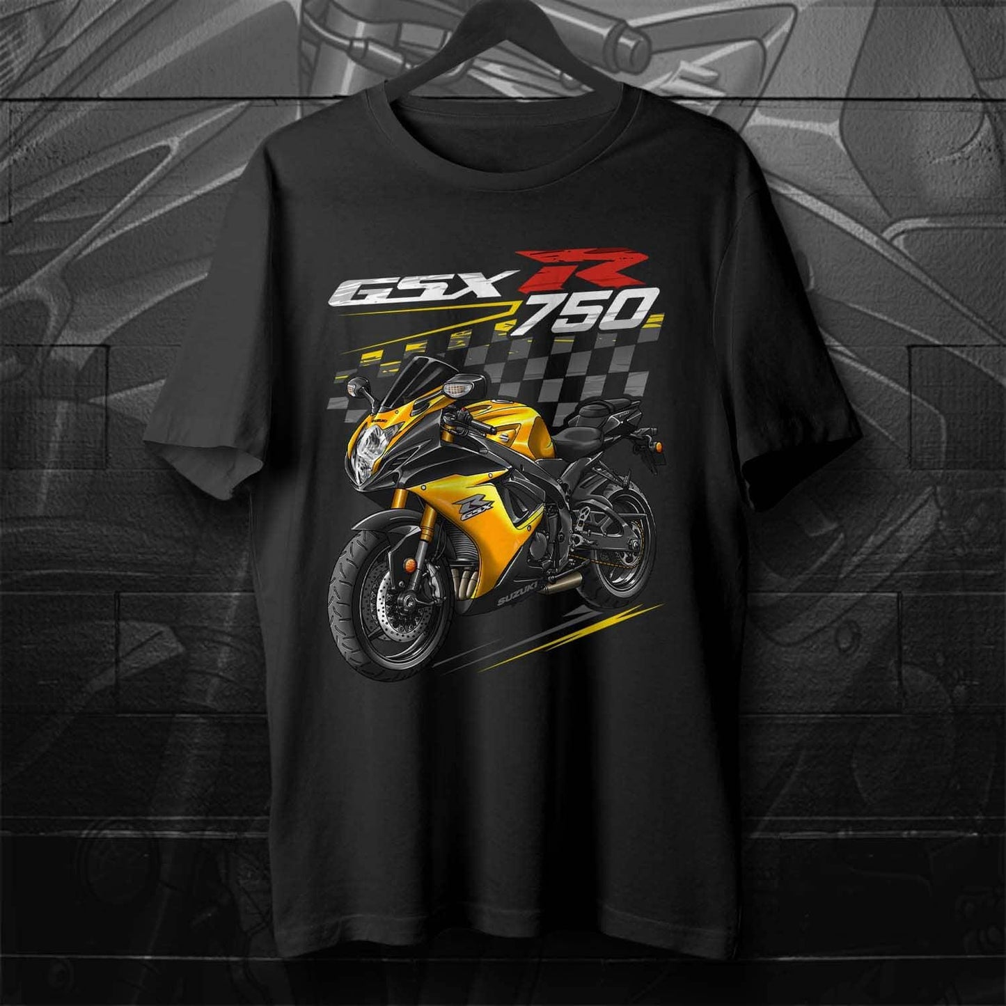 Suzuki GSX-R750 2011-14 Inspired T-Shirt - Motorcycle Tee Shirt