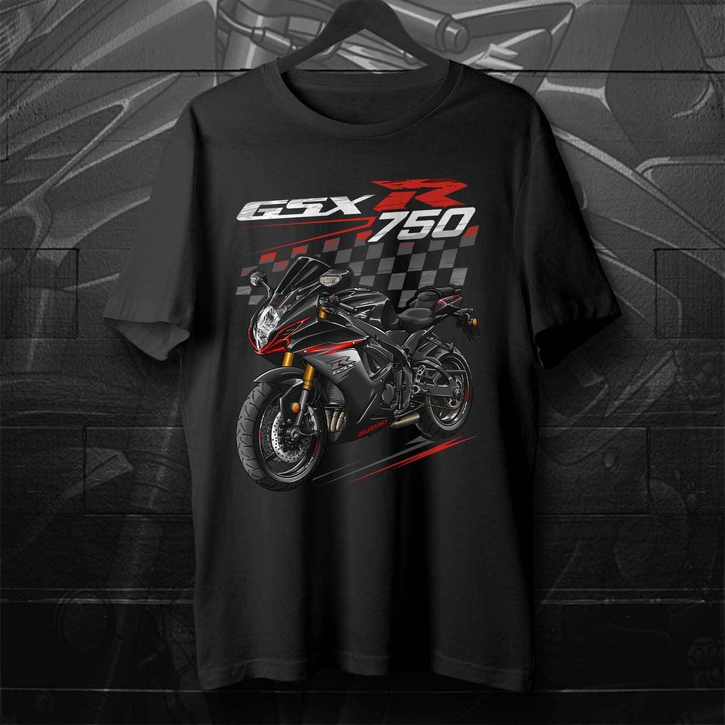 Suzuki GSX-R750 2011-14 Inspired T-Shirt - Motorcycle Tee Shirt