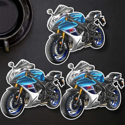 Suzuki GSX-R600 2023-24 Inspired Stickers - Set of 3 Biker Motorcycle Decals
