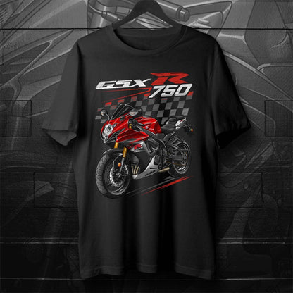 Suzuki GSX-R750 2015-16 Inspired T-Shirt - Motorcycle Tee Shirt
