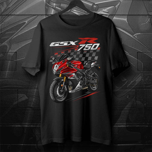 Suzuki GSX-R750 2015-16 Inspired T-Shirt - Motorcycle Tee Shirt