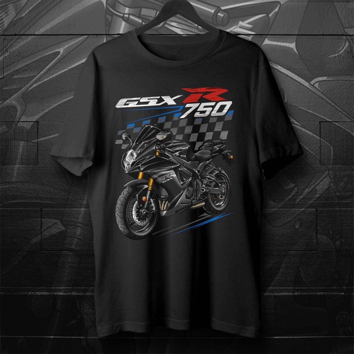 Suzuki GSX-R750 2011-14 Inspired T-Shirt - Motorcycle Tee Shirt