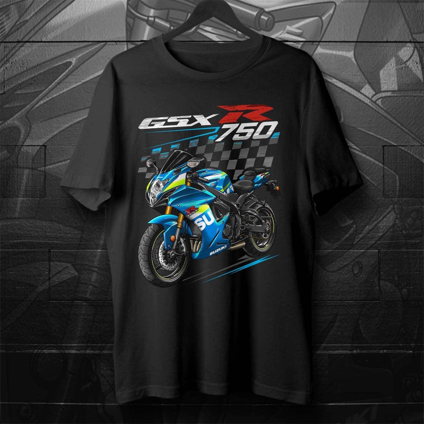 Suzuki GSX-R750 2015-16 Inspired T-Shirt - Motorcycle Tee Shirt