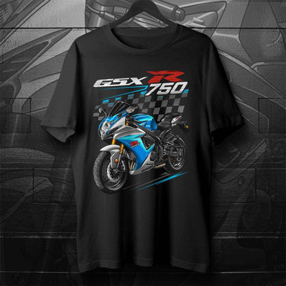 Suzuki GSX-R750 2011-14 Inspired T-Shirt - Motorcycle Tee Shirt