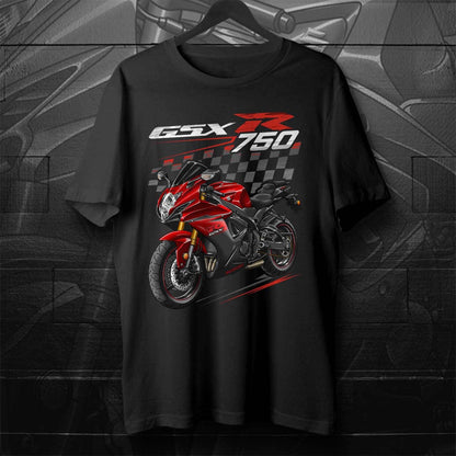 Suzuki GSX-R750 2011-14 Inspired T-Shirt - Motorcycle Tee Shirt