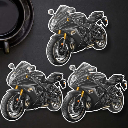 Suzuki GSX-R750 2011-14 Inspired Stickers - Set of 3 Motorcycle Decals