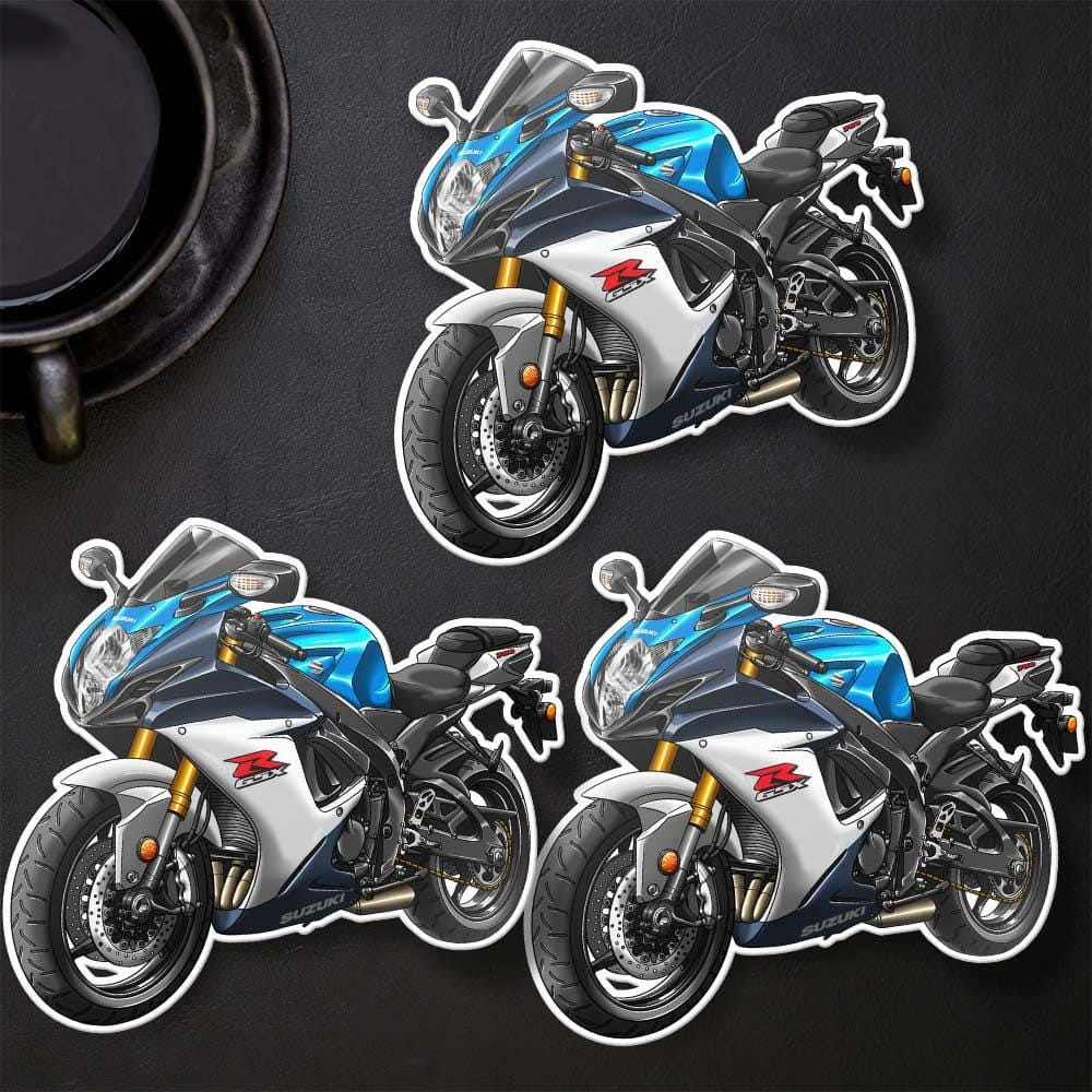 Suzuki GSX-R750 2011-14 Inspired Stickers - Set of 3 Motorcycle Decals