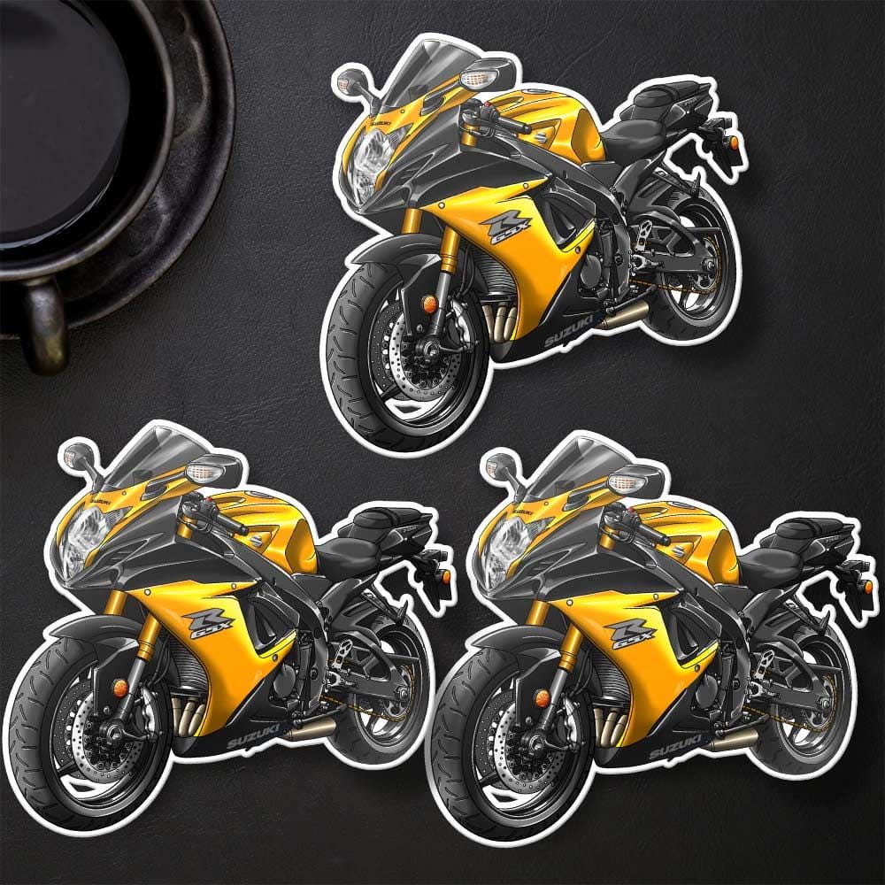 Suzuki GSX-R750 2011-14 Inspired Stickers - Set of 3 Motorcycle Decals