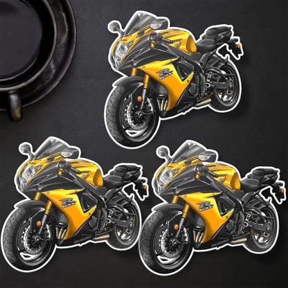 Suzuki GSX-R750 2011-14 Inspired Stickers - Set of 3 Motorcycle Decals