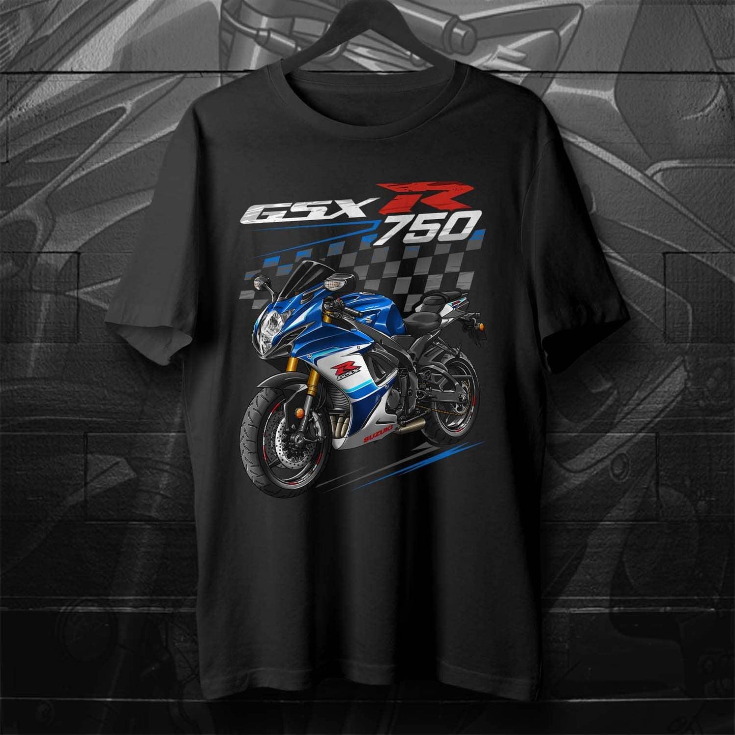 Suzuki GSX-R750 2015-16 Inspired T-Shirt - Motorcycle Tee Shirt