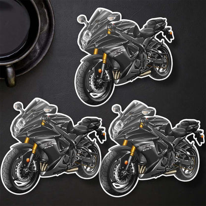 Suzuki GSX-R750 2011-14 Inspired Stickers - Set of 3 Motorcycle Decals
