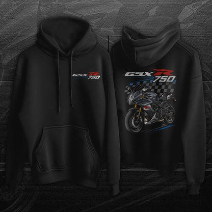 Suzuki GSX-R750 2015-16 Inspired Hoodie - Motorcycle Sweatshirt