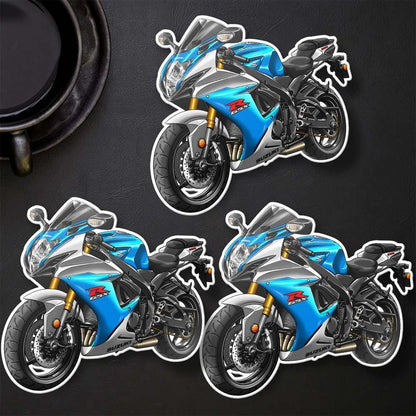 Suzuki GSX-R750 2011-14 Inspired Stickers - Set of 3 Motorcycle Decals
