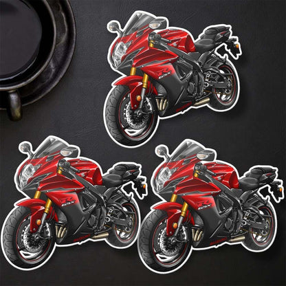 Suzuki GSX-R750 2011-14 Inspired Stickers - Set of 3 Motorcycle Decals