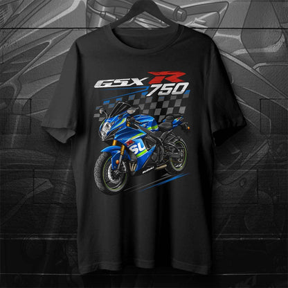 Suzuki GSX-R750 2017-20 Inspired T-Shirt - Motorcycle Tee Shirt