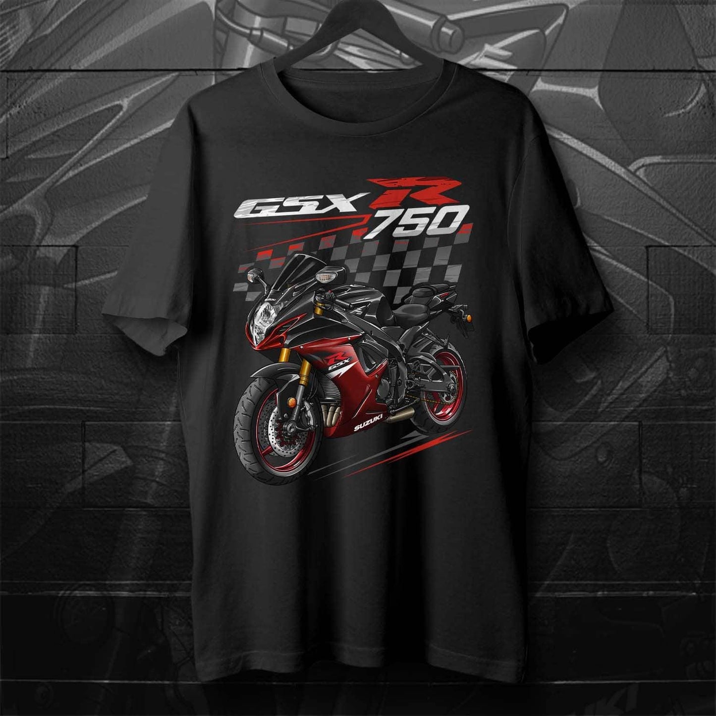Suzuki GSX-R750 2017-20 Inspired T-Shirt - Motorcycle Tee Shirt