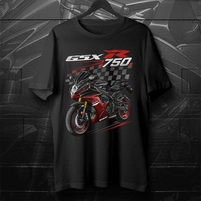 Suzuki GSX-R750 2017-20 Inspired T-Shirt - Motorcycle Tee Shirt