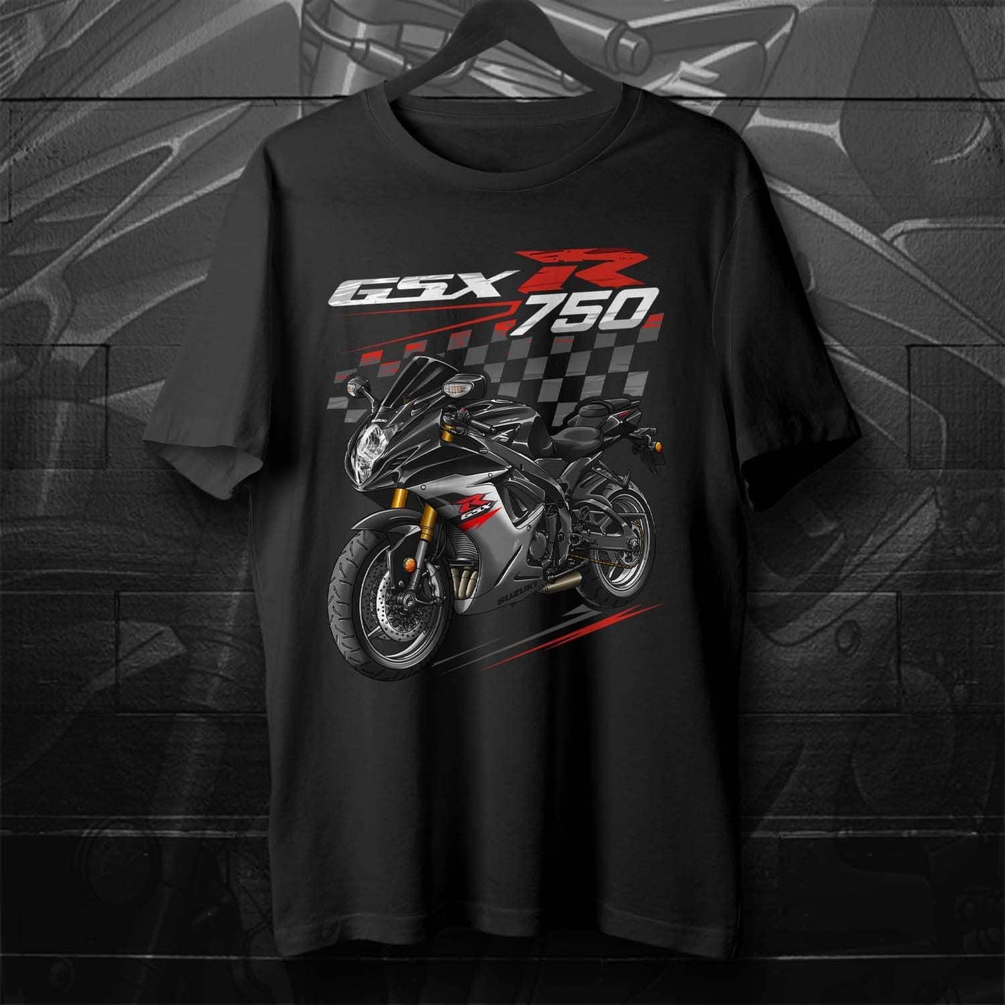 Suzuki GSX-R750 2017-20 Inspired T-Shirt - Motorcycle Tee Shirt