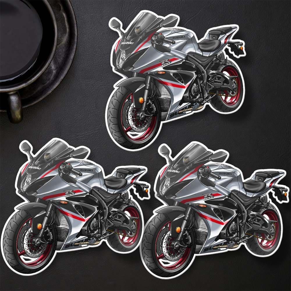 Suzuki GSXR 1000 2024 Inspired Stickers - Set of 3 Motorcycle Decals