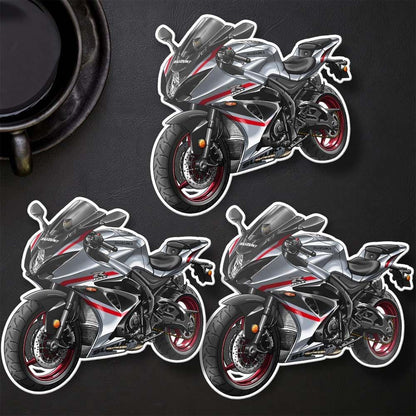 Suzuki GSXR 1000 2024 Inspired Stickers - Set of 3 Motorcycle Decals