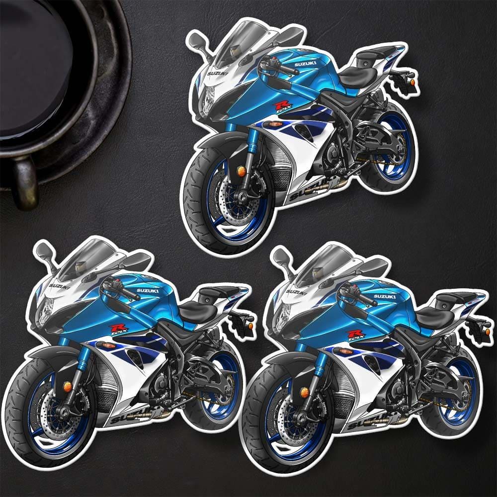 Suzuki GSXR 1000 2024 Inspired Stickers - Set of 3 Motorcycle Decals