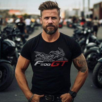 BMW F800GT T-Shirt - Motorcycle Tee Shirt for Rider