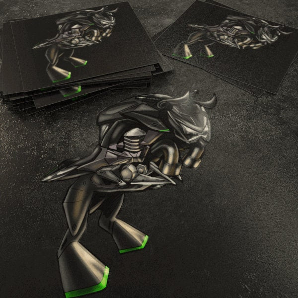 Kawasaki Z 800 Inspired Stickers - Set of 3 Motorcycle Decals for Riders