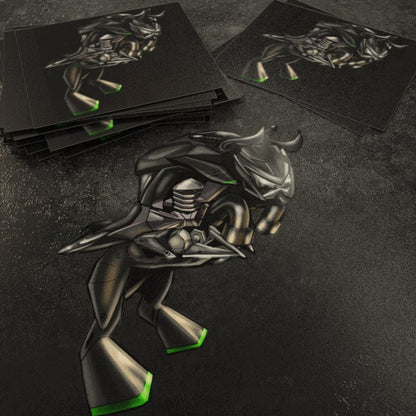 Kawasaki Z 800 Inspired Stickers - Set of 3 Motorcycle Decals for Riders