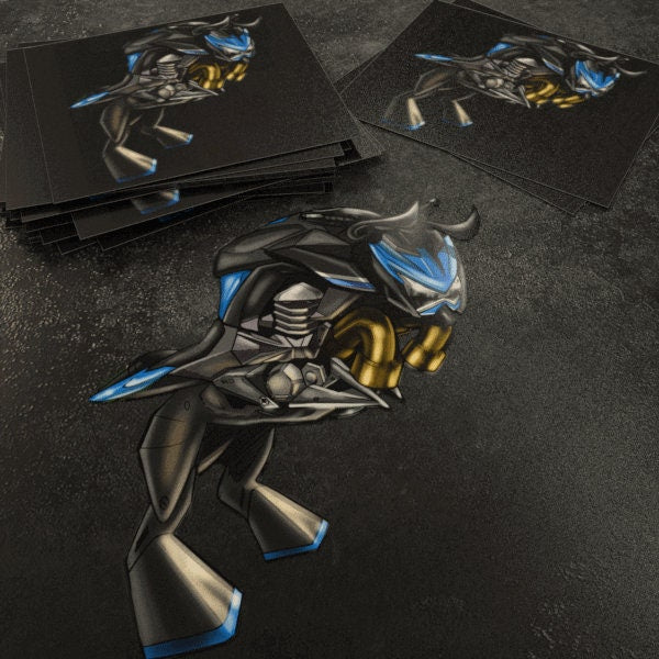 Kawasaki Z 800 Inspired Stickers - Set of 3 Motorcycle Decals for Riders