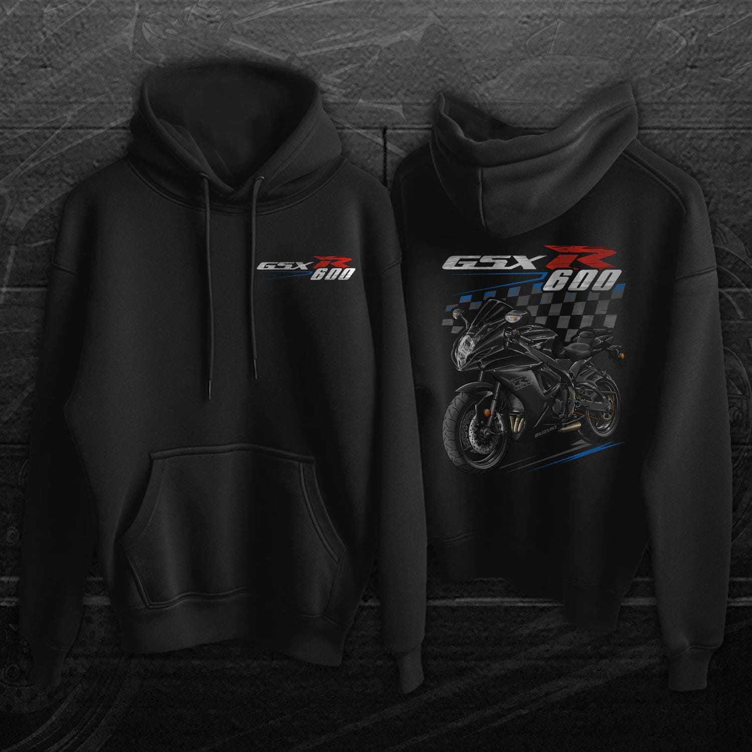 Suzuki GSX-R600 2019-22 Inspired Hoodie - Motorcycle Sweatshirt
