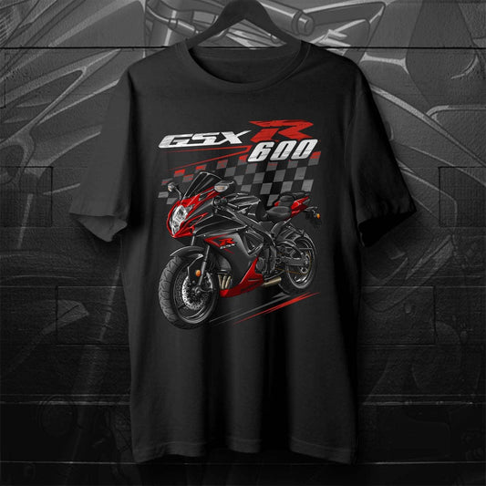 Suzuki GSX-R600 2016-18 Inspired T-Shirt - Motorcycle Tee Shirt