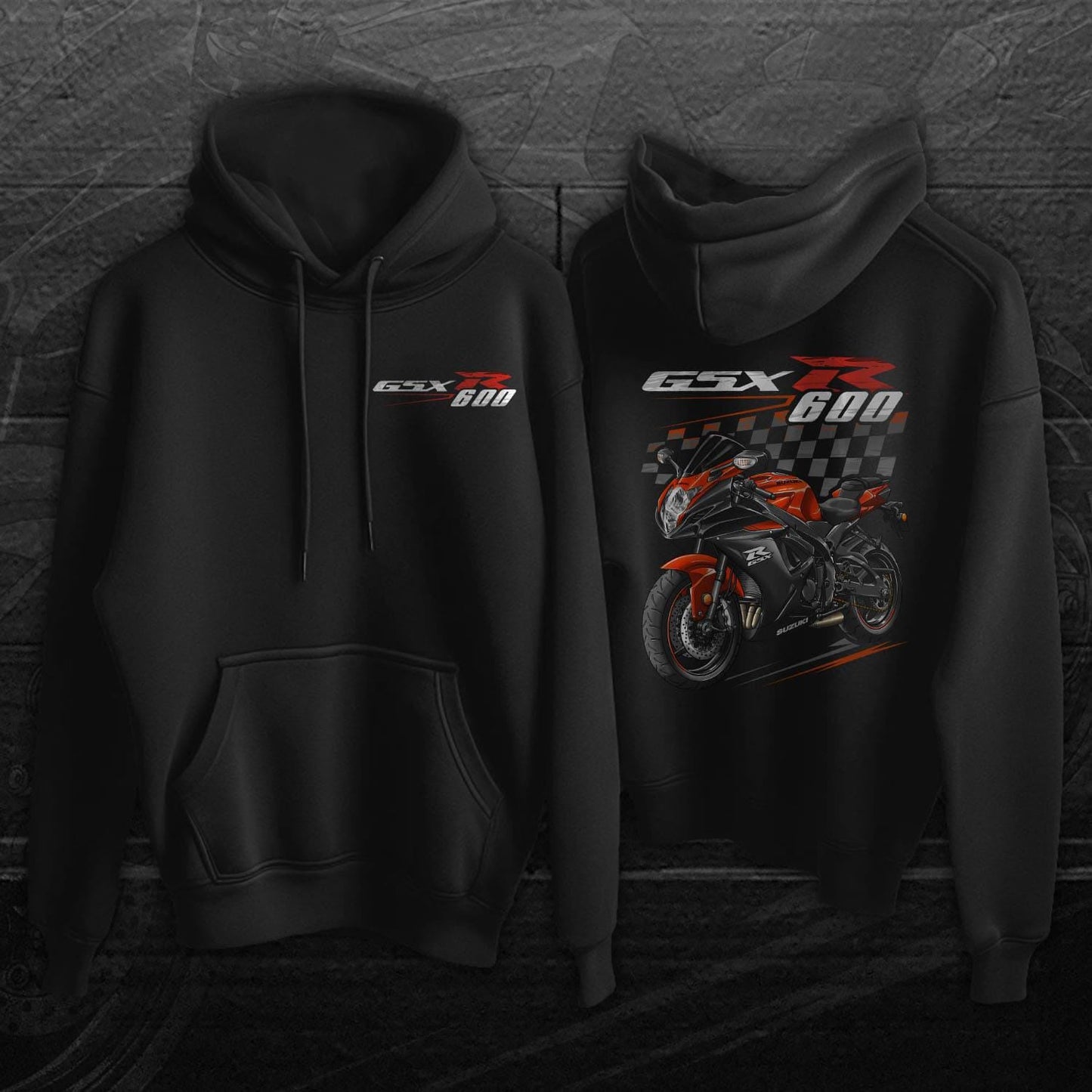 Suzuki GSX-R600 2019-22 Inspired Hoodie - Motorcycle Sweatshirt