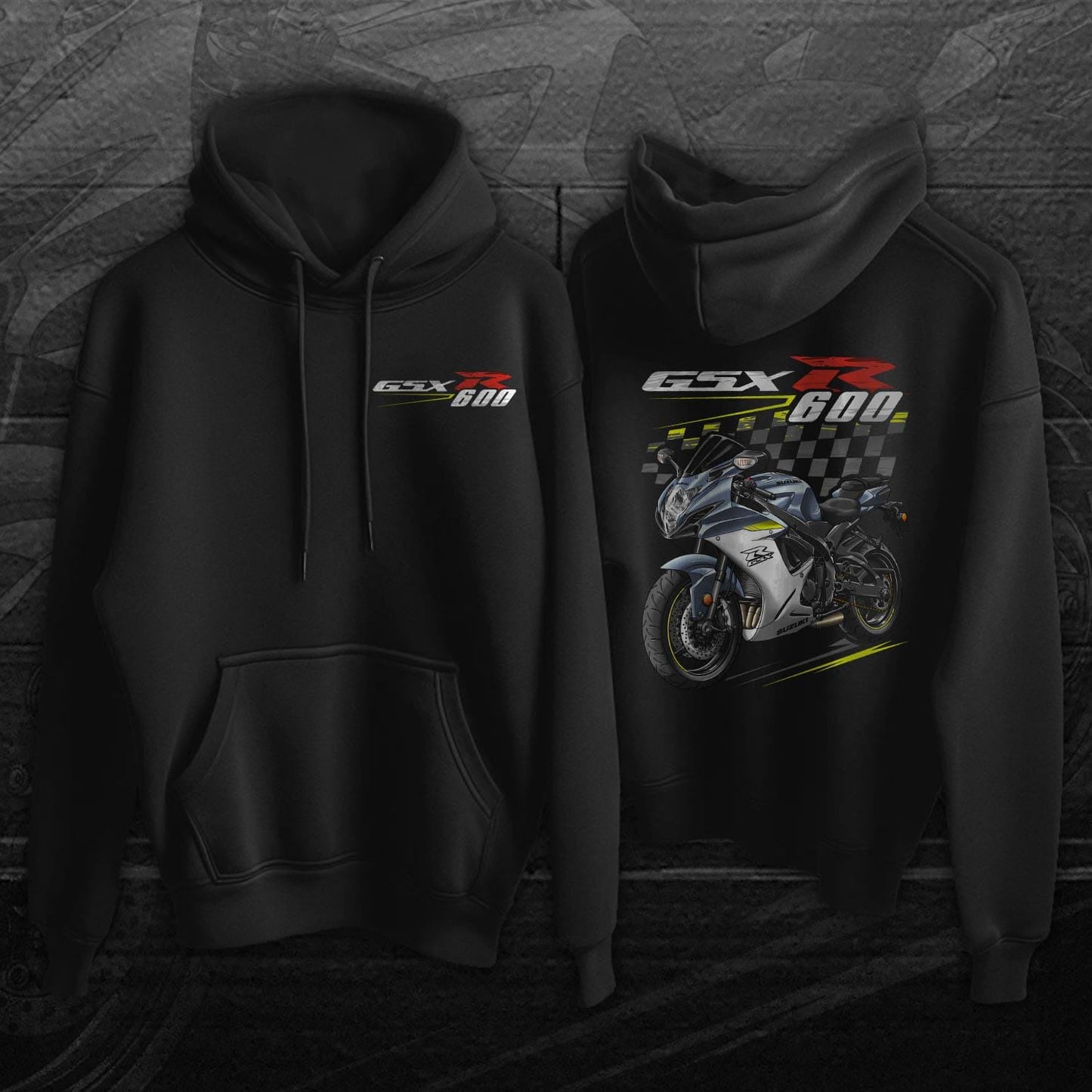 Suzuki GSX-R600 2019-22 Inspired Hoodie - Motorcycle Sweatshirt
