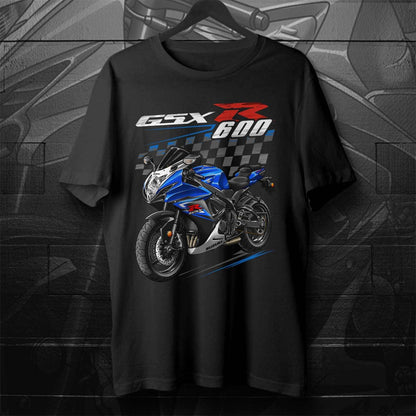 Suzuki GSX-R600 2011-15 Inspired T-Shirt - Motorcycle Tee Shirt