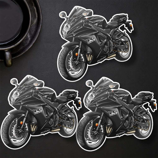 Suzuki GSX-R600 2019-22 Inspired Stickers - Set of 3 Biker Motorcycle Decals