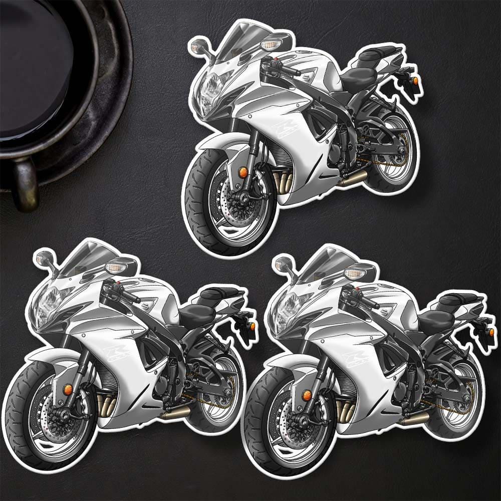 Suzuki GSX-R600 2019-22 Inspired Stickers - Set of 3 Biker Motorcycle Decals