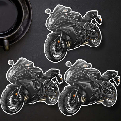 Suzuki GSX-R600 2019-22 Inspired Stickers - Set of 3 Biker Motorcycle Decals