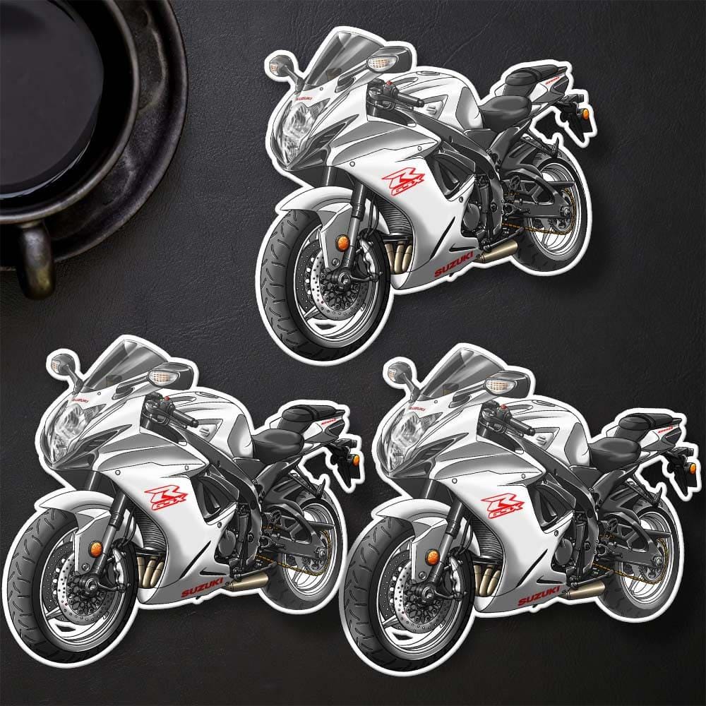 Suzuki GSX-R600 2019-22 Inspired Stickers - Set of 3 Biker Motorcycle Decals