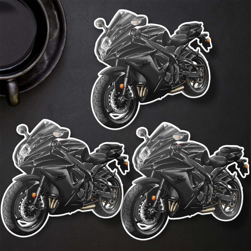 Suzuki GSX-R600 2019-22 Inspired Stickers - Set of 3 Biker Motorcycle Decals