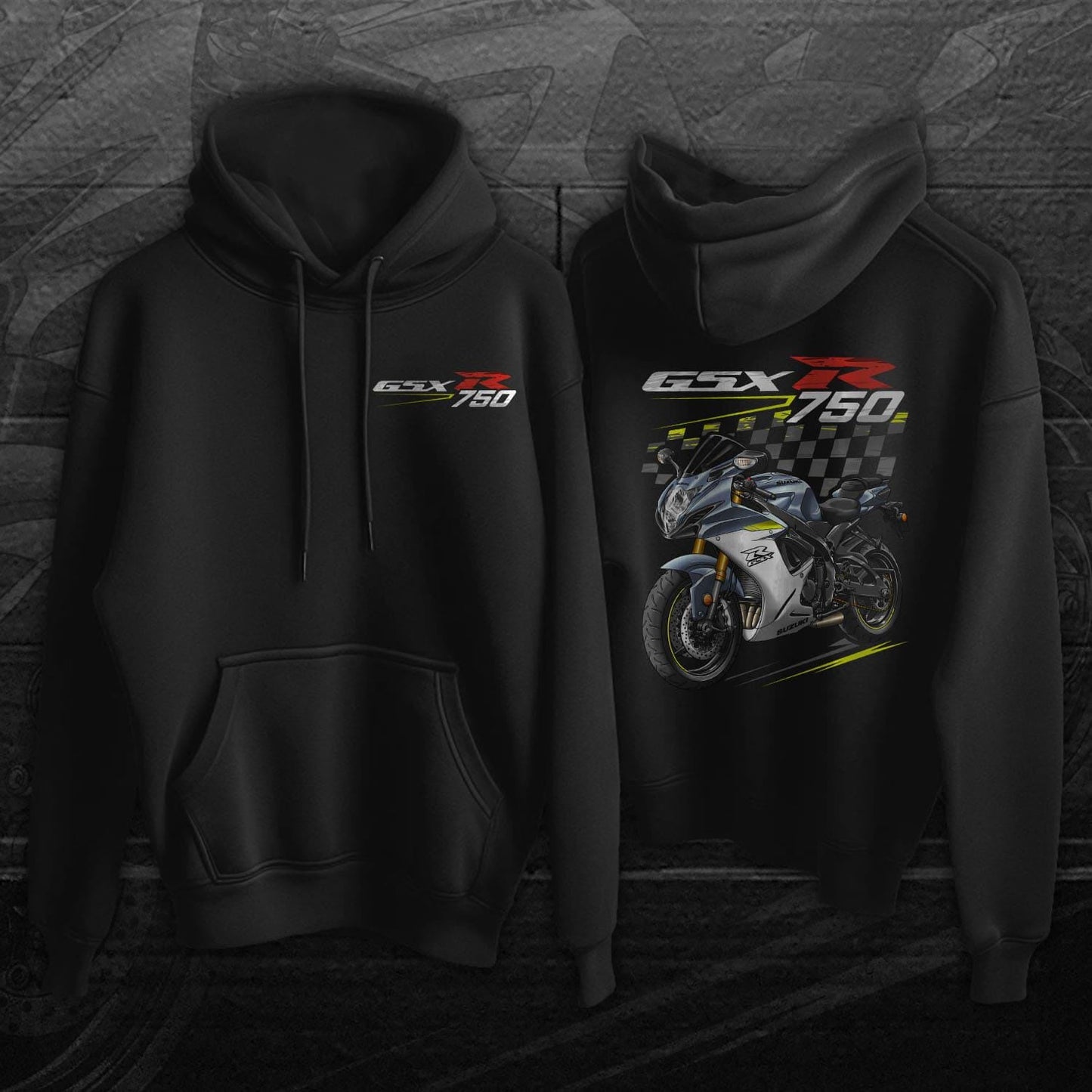 Suzuki GSX-R750 2021-23 Inspired Hoodie - Motorcycle Sweatshirt