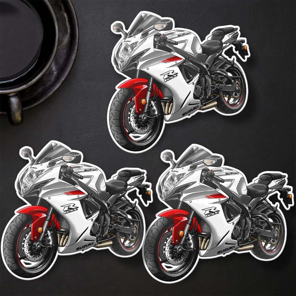 Suzuki GSX-R600 2019-22 Inspired Stickers - Set of 3 Biker Motorcycle Decals