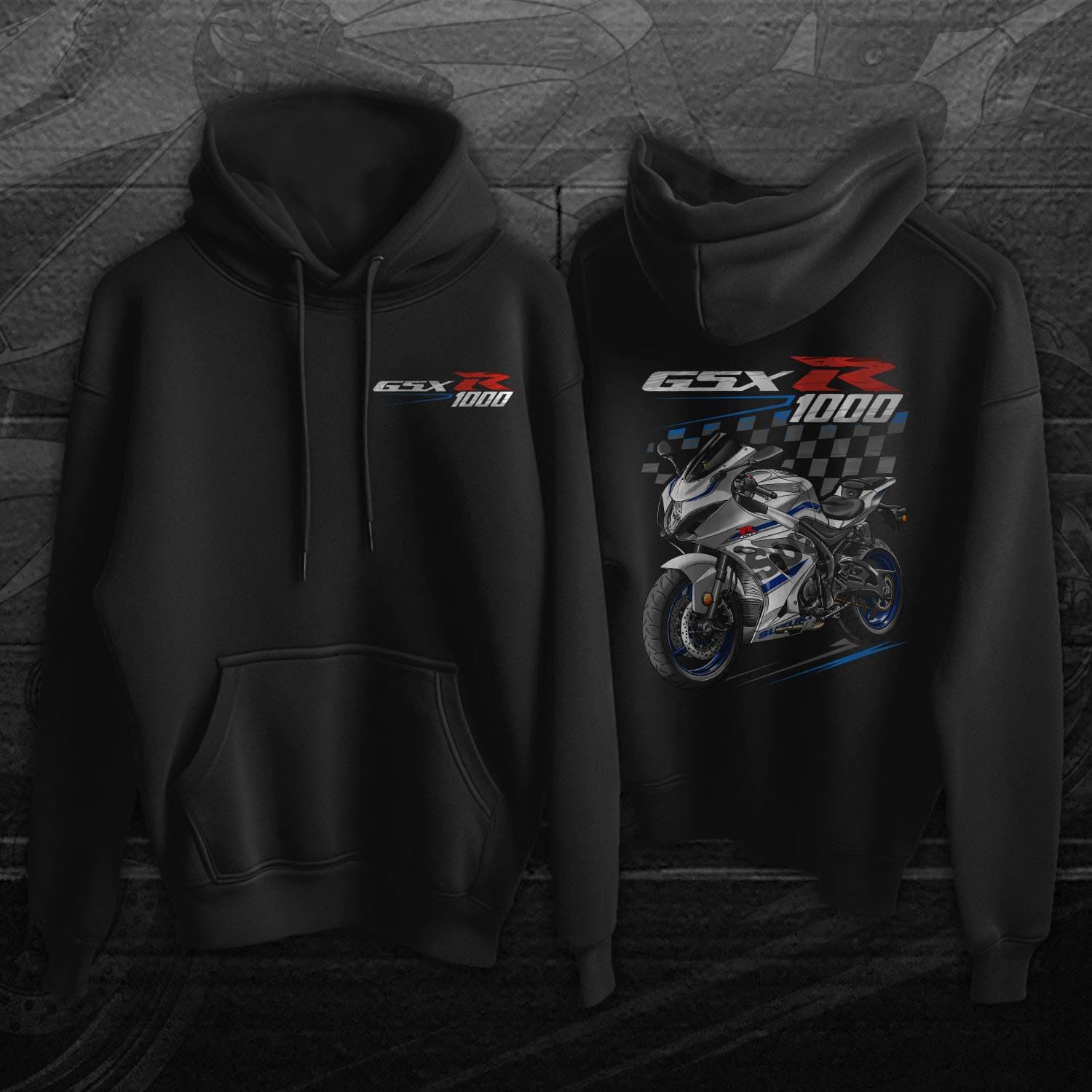Suzuki GSXR 1000 2017-19 Inspired Hoodie - Motorcycle Sweatshirt
