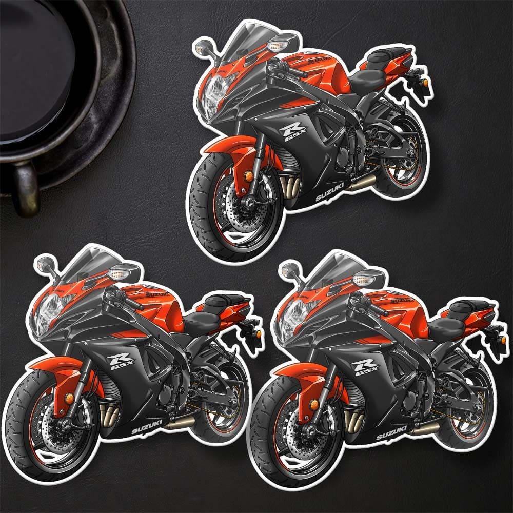 Suzuki GSX-R600 2019-22 Inspired Stickers - Set of 3 Biker Motorcycle Decals