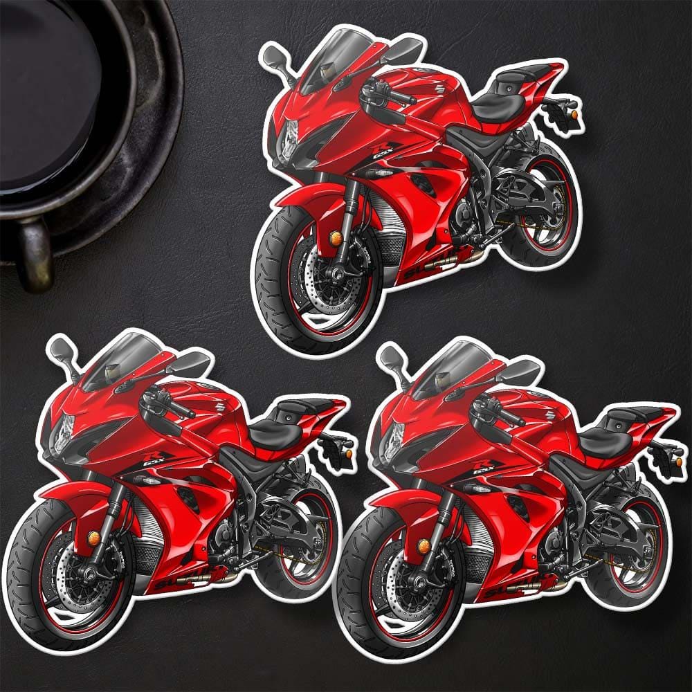 Suzuki GSXR 1000 2017-19 Inspired Stickers - Set of 3 Motorcycle Decals